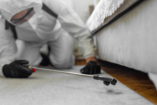 Professional Emergency Pest Control technician working in West Brownsville, PA